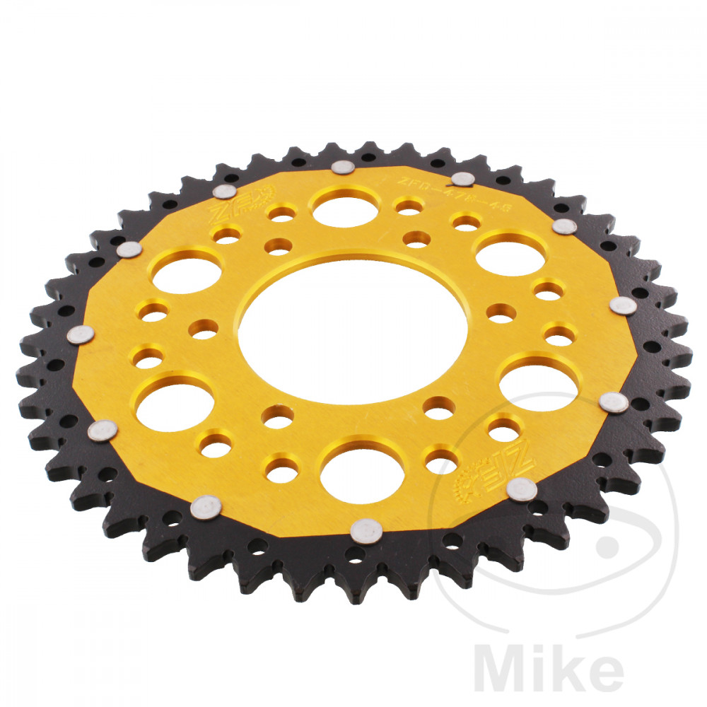 ZF Sprockets rozeta Dual 45Z typ 520 zlatá ZF vnitřní průměr 080 rozteč děr 104 CFMOTO CL-X 700 HERITAGE ABS 22-25, CL-X 700 SPORT ABS 22-25, CL-X 700 ADVENTURE ABS 23-25, NK 650 ABS 20-21, KAWASAKI ER-6F 650 06-17, ER-6F 650 ABS 06-17, ER-6N 650 05-17
