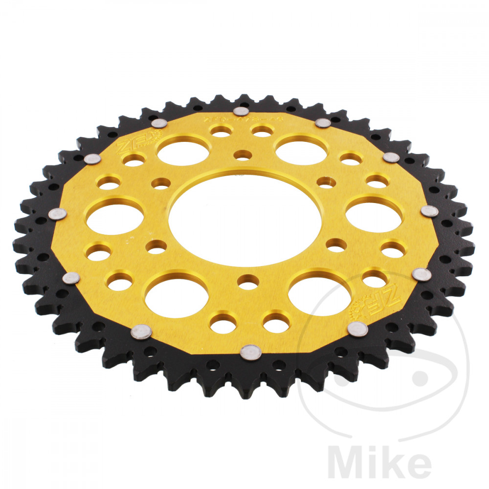 ZF Sprockets rozeta DUA 46Z pro řetěz 520 GO ZF vnitřní průměr 080 rozteč děr 104 CFMOTO CL-X 700 HERITAGE ABS 22-25, CL-X 700 SPORT ABS 22-25, CL-X 700 ADVENTURE ABS 23-25, NK 650 ABS 20-21, KAWASAKI ER-6F 650 06-17, ER-6F 650 ABS 06-17, ER-6N 650 05-1