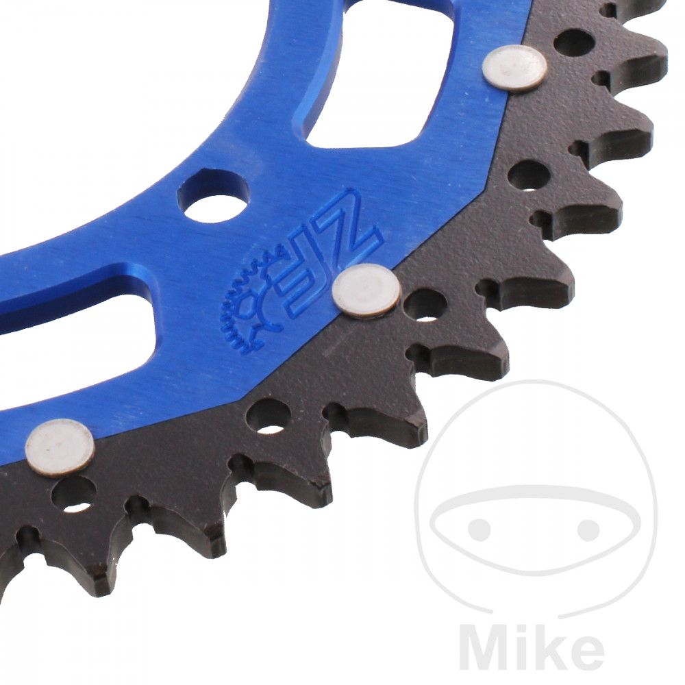 ZF Sprockets rozeta Dual 45Z typ 520 modrá ZF vnitřní průměr 110 rozteč děr 130 KAWASAKI EL 250 ELIMINATOR 88-95, ELIMINATOR 500 24-25, ER 500