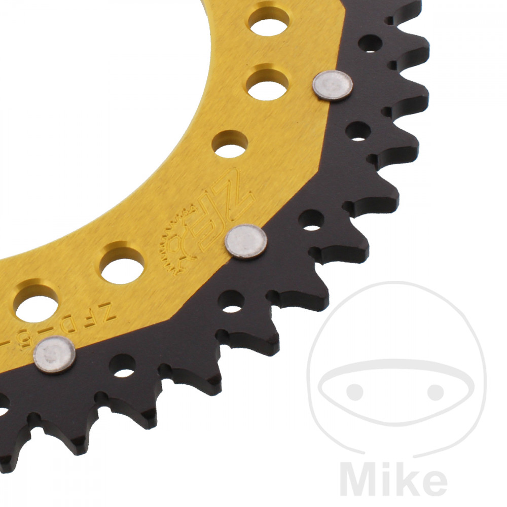 Levně ZF Sprockets rozeta Dual 47Z typ 520 zlatá ZF vnitřní průměr 136 rozteč děr 160 APRILIA MOTO 650 MOTO 6,5 95-00, PEGASO 650 N 92, PEGASO 650 P 93,