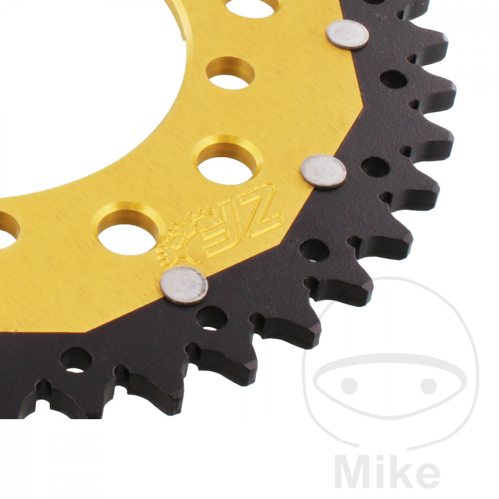ZF Sprockets rozeta Dual 42Z typ 520 zlatá ZF vnitřní průměr 100 rozteč děr 120 APRILIA RS 125 EXTREMA/REPLICA 95-12, RS 125 EXTREMA/REPLICA 80 KM/H 97-12, RS 660 ABS 20-25, RS 660 EXTREMA ABS 23-24, RS 660 FACTORY ABS 25, RS 660 LIMITED EDITION ABS 22-2