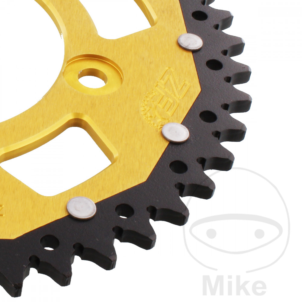 ZF Sprockets rozeta Dual 46Z typ 520 zlatá ZF vnitřní průměr 100 rozteč děr 124 DUCATI MONSTER 797 ABS 17-21, MONSTER 797 + PLUS ABS 17-19, MONSTER 821 ABS 14-21, MONSTER 821 DARK ABS 14-16, MONSTER 821 STEALTH ABS 19-21, MONSTER 821 STRIPE ABS 14-17, P