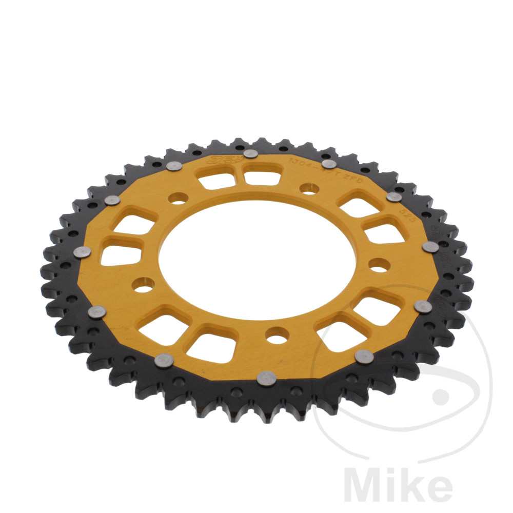 Levně ZF Sprockets rozeta Dual 47Z typ 525 zlatá ZF vnitřní průměr 112 rozteč děr 138 HONDA CB 600 F HORNET 98-15, CB 600 S F2 HORNET S 00-03, CB 600 FA