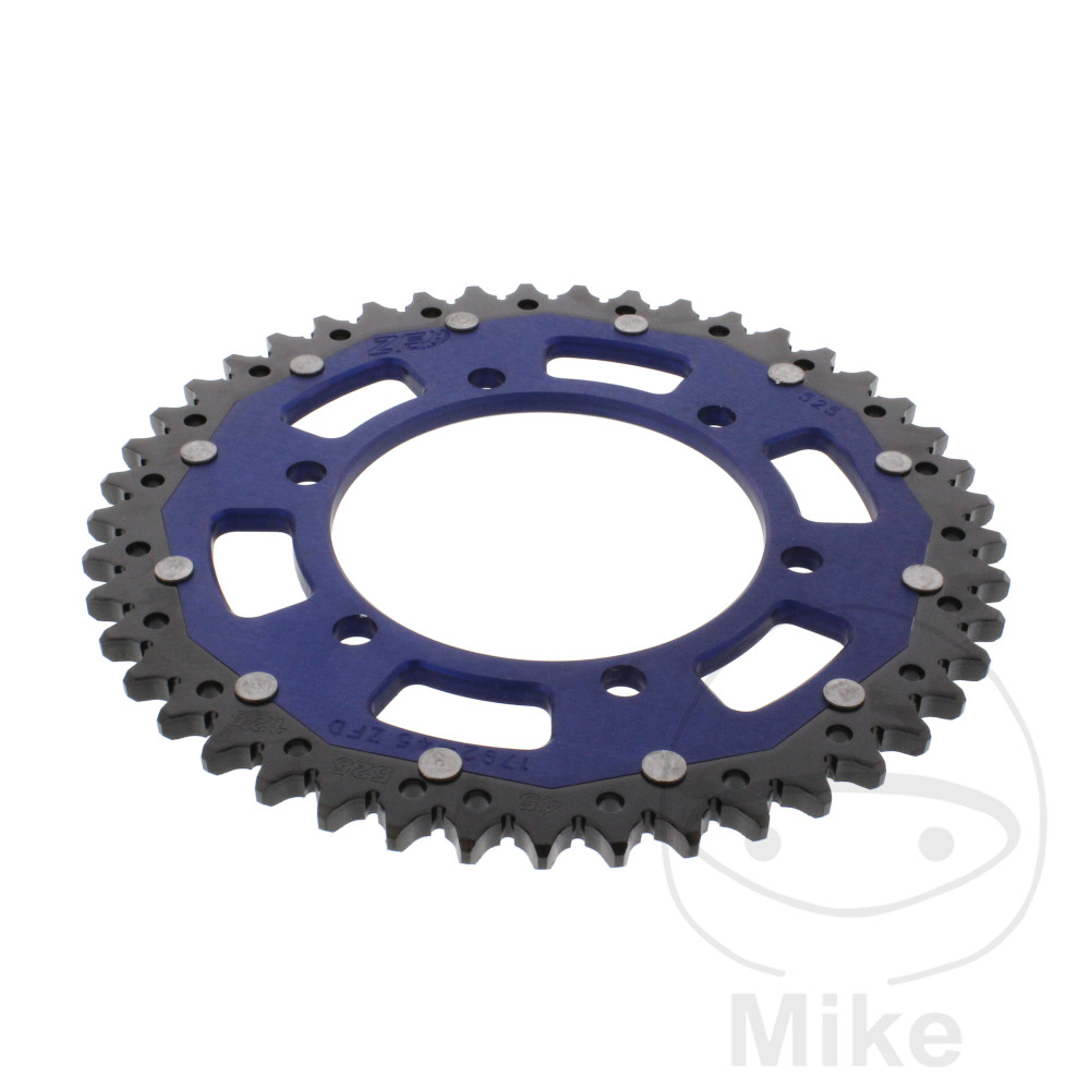 ZF Sprockets rozeta Dual 45Z typ 525 modrá ZF vnitřní průměr 120 rozteč děr 140 KAWASAKI KLV 1000 04-06, SUZUKI DL 650 V-STROM 04-11, DL 650 U3