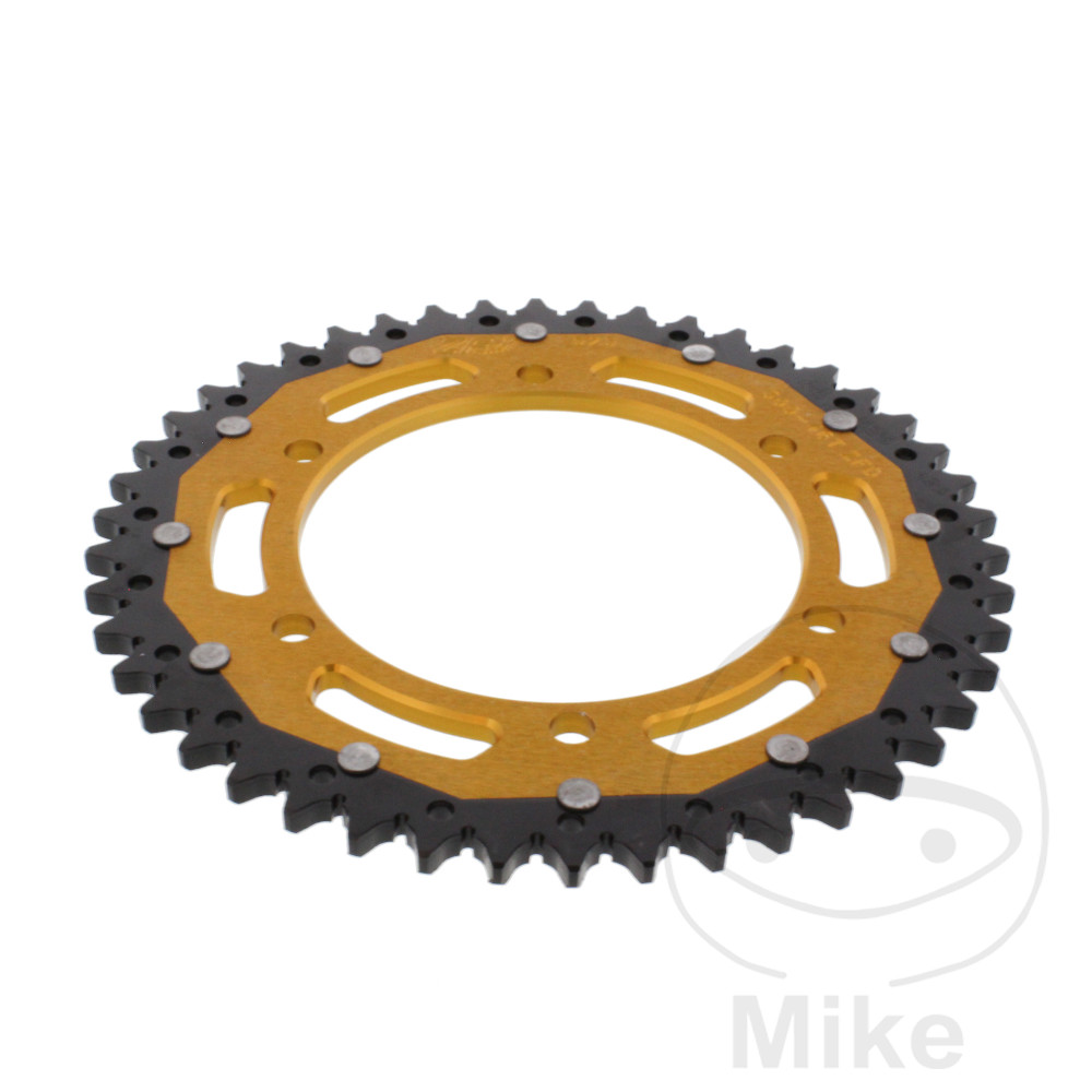 Levně ZF Sprockets rozeta Dual 46Z typ 525 zlatá ZF vnitřní průměr 130 rozteč děr 150 HONDA XL 600 V TRANSALP 87-00, XL 600 V TRANSALP OZUBENÉ KOLO HRUBÉ