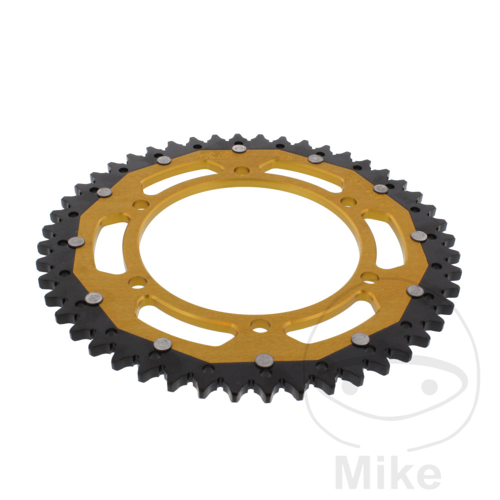 Levně ZF Sprockets rozeta Dual 48Z typ 525 zlatá ZF vnitřní průměr 130 rozteč děr 150 HONDA XL 600 V TRANSALP 87-00, XL 600 V TRANSALP OZUBENÉ KOLO HRUBÉ