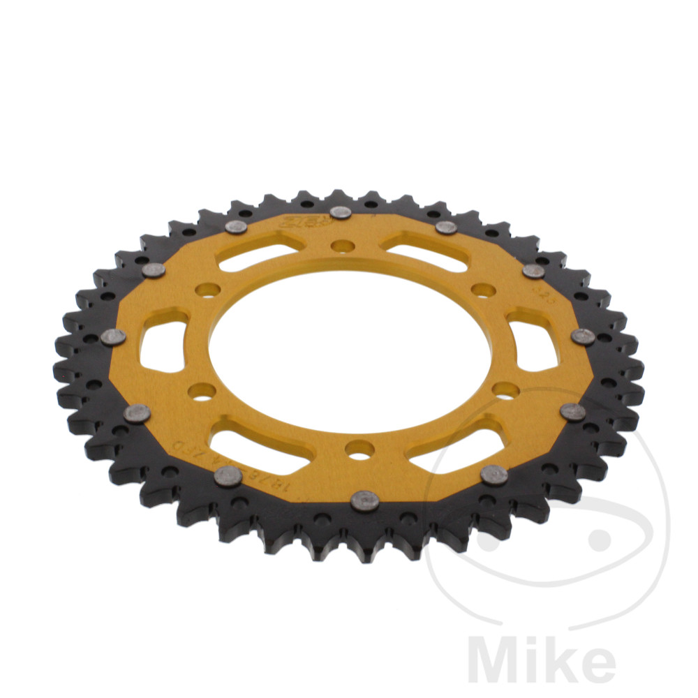 ZF Sprockets rozeta Dual 44Z typ 525 zlatá ZF vnitřní průměr 110 rozteč děr 130 SUZUKI GSX-R 600 11-17, GSX-R 600 UF 11-16, GSX-R 600 UE 11-13, GSX-R