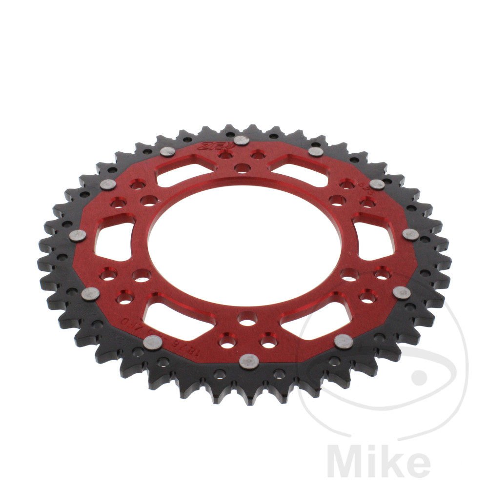ZF Sprockets rozeta Dual 45Z typ 525 červená ZF vnitřní průměr 110 rozteč děr 130 SUZUKI GSX-R 600 11-17, GSX-R 600 UF 11-16, GSX-R 600 UE 11-13,