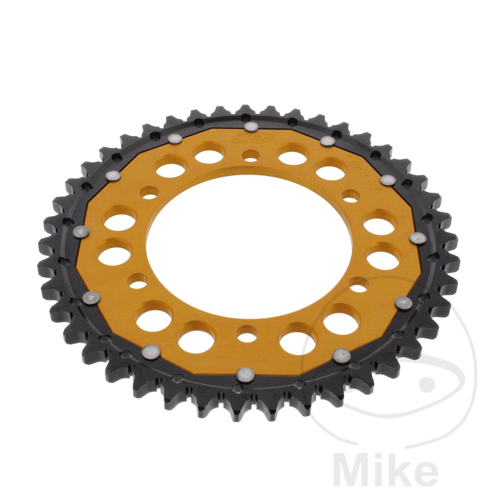 ZF Sprockets rozeta DUA 43Z pro řetěz 530 GO ZF vnitřní průměr 110 rozteč děr 130 KAWASAKI GPX 600 R 88-99, GPZ 600 R NINJA 85-90, MZ/MUZ 1000 1000 S