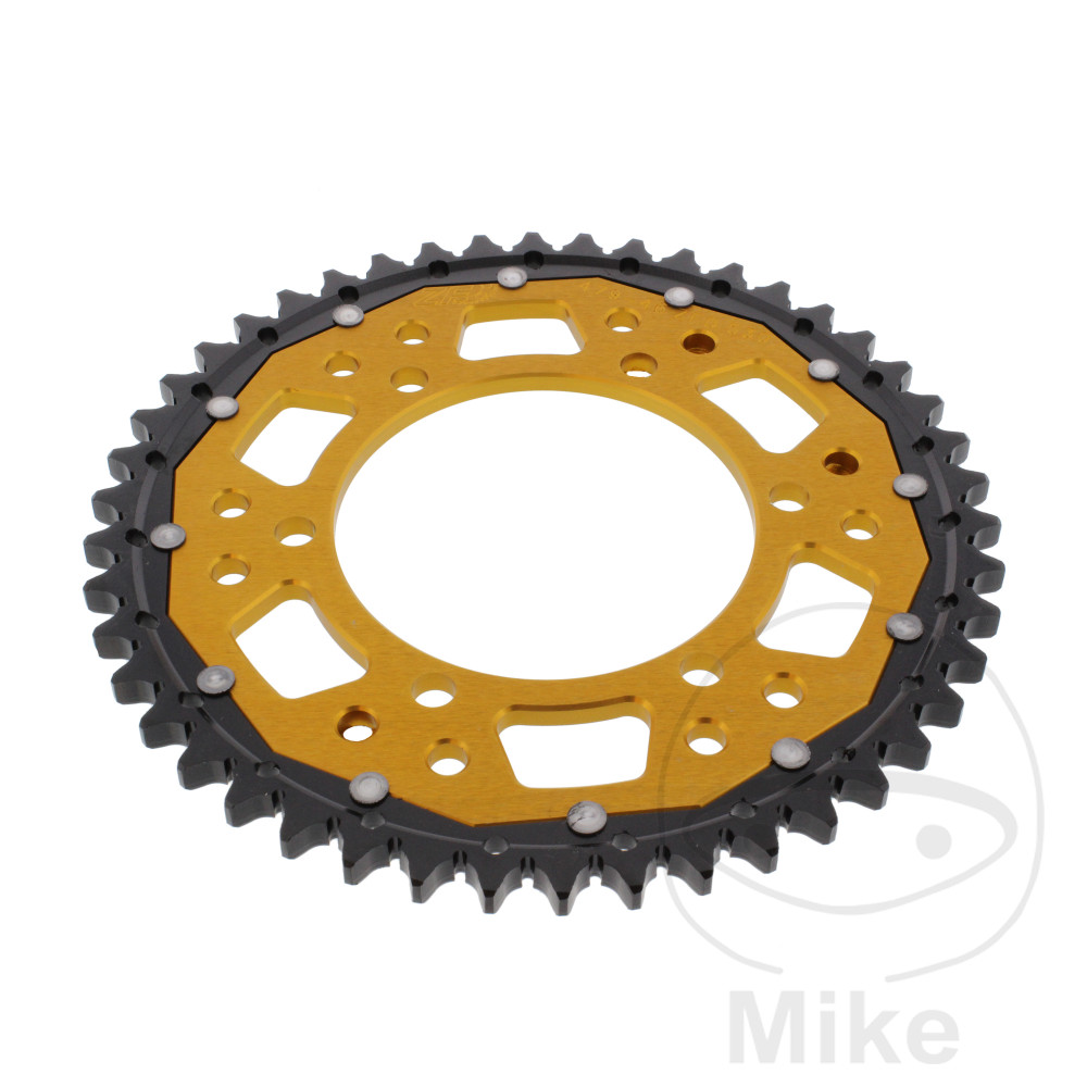 ZF Sprockets rozeta DUA 46Z pro řetěz 530 GO ZF vnitřní průměr 110 rozteč děr 130 KAWASAKI GPX 600 R 88-99, GPZ 600 R NINJA 85-90, MZ/MUZ 1000 1000 S