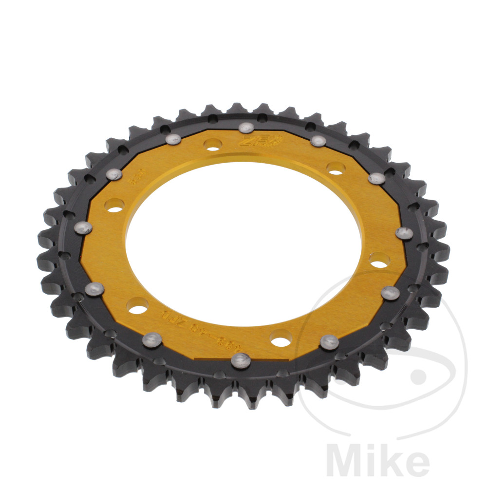 Levně ZF Sprockets rozeta DUA 40Z pro řetěz 530 GO ZF vnitřní průměr 120 rozteč děr 140 KAWASAKI VN 800 97-99, VN 800 CLASSIC 96-06, VN 800 DRIFTER 99-03,