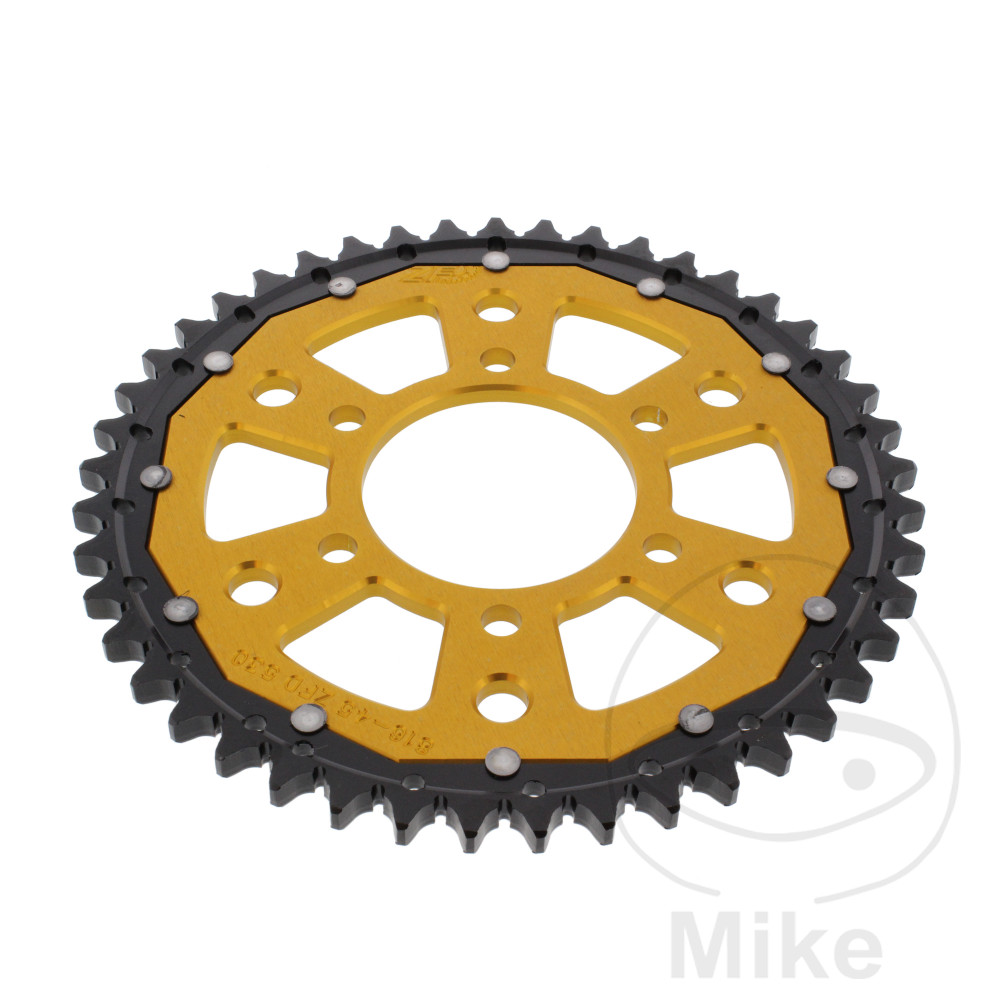 ZF Sprockets rozeta DUA 45Z pro řetěz 530 GO ZF vnitřní průměr 076 rozteč děr 100 SUZUKI GS 550  KOLO S VÝPLETEM 78-79, GS 550 E  LITÁ KOLA 80, GS 550 L  LITÁ KOLA 80, GS 550 T  LITÁ KOLA 81, GS 550 M KATANA 81-83, GS 550 M KATANA ANTI DIVE 82-83, GSF 120