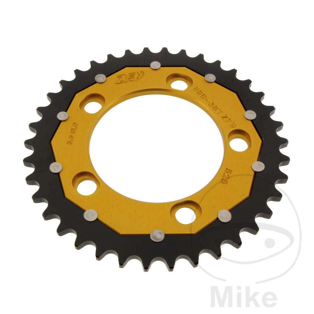Levně ZF Sprockets rozeta DUA 38Z pro řetěz 525 GO ZF vnitřní průměr 101 rozteč děr 124 KTM RC8 1190 08-11, RC8 1190 R 09-15, RC8 1190 R RED BULL 10, RC8