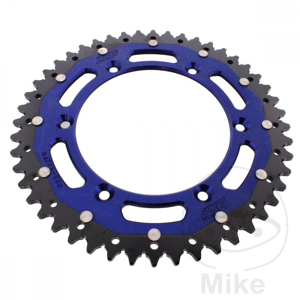 ZF Sprockets rozeta Dual 48Z typ 520 modrá ZF vnitřní průměr 136 rozteč děr 156 BETA RR 125 LC 2T RACE 25-26, RR 125 LC 2T RACING 24, RR 200 LC 2T RACE 26, RR 250 4T ENDURO 05-07, RR 350 4T ENDURO 11-12, RR 350 4T FACTORY 12-14, RR 350 EFI RACE 25-26...
