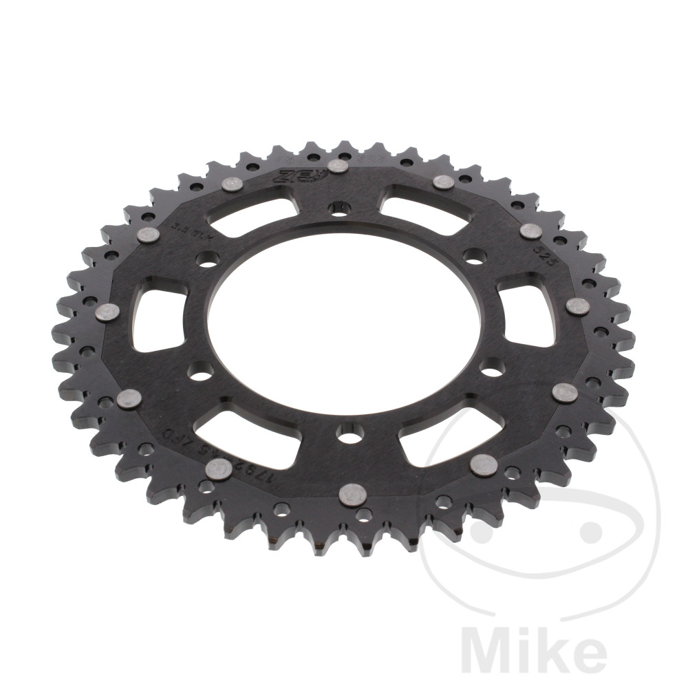 ZF Sprockets rozeta DUA 45Z pro řetěz 525 černá ZF vnitřní průměr 120 rozteč děr 140 KAWASAKI KLV 1000 04-06, SUZUKI DL 650 V-STROM 04-11, DL 650 U3