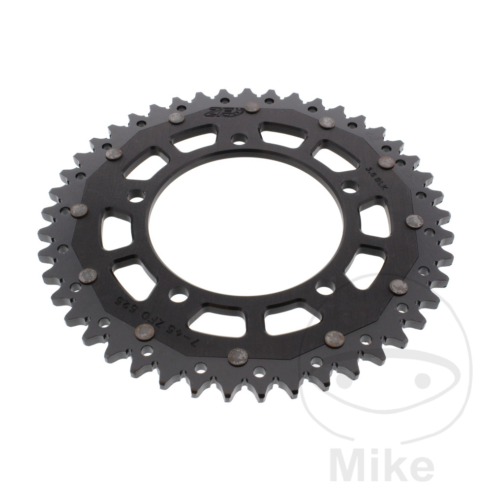Levně ZF Sprockets rozeta DUA 45Z pro řetěz 525 černá ZF vnitřní průměr 110 rozteč děr 130.8 BMW S 1000 RR 09-12, S 1000 RR ABS 09-18, S 1000 R ABS 13-20,