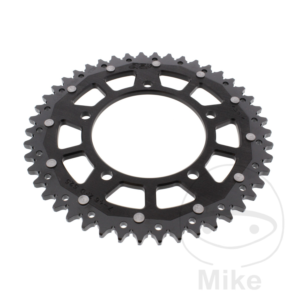 Levně ZF Sprockets rozeta DUA 46Z pro řetěz 525 černá ZF vnitřní průměr 110 rozteč děr 130.8 BMW S 1000 RR 09-12, S 1000 RR ABS 09-18, S 1000 R ABS 13-20,
