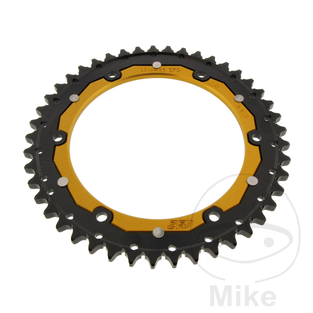Levně ZF Sprockets rozeta DUA 45Z pro řetěz 530 GO ZF vnitřní průměr 155 rozteč děr 176 TRIUMPH DAYTONA 955 I EINARMSCHWINGE 99-01, DAYTONA 955 I