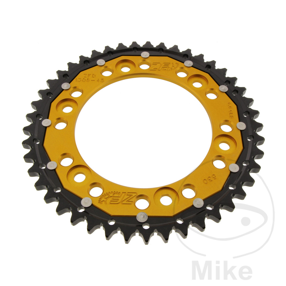 Levně ZF Sprockets rozeta DUA 45Z pro řetěz 530 GO ZF vnitřní průměr 134 rozteč děr 160 HONDA CBR 900 RR FIREBLADE 00-03, CBR 1000 RR FIREBLADE 04-16, CBR