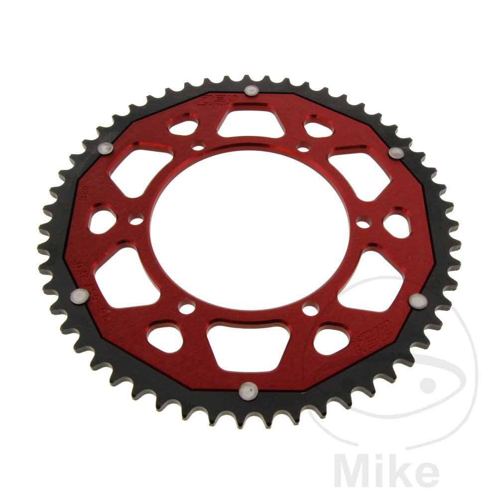 Levně ZF Sprockets rozeta DUA 55Z pro řetěz 428 červená ZF vnitřní průměr 108 rozteč děr 123 APRILIA RS 125 4T ABS 17-20, RS 125 4T ABS EURO4 21, RS 125