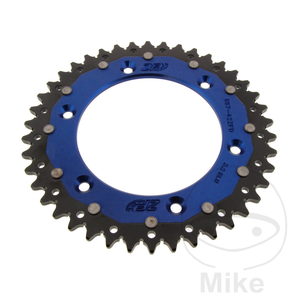 Levně ZF Sprockets rozeta DUA 42Z pro řetěz 520 modrá ZF vnitřní průměr 125 rozteč děr 150 BETA ALP 40 350 FARBE ROT 24-25, ALP 40 350 FARBE WEISS 24-25,