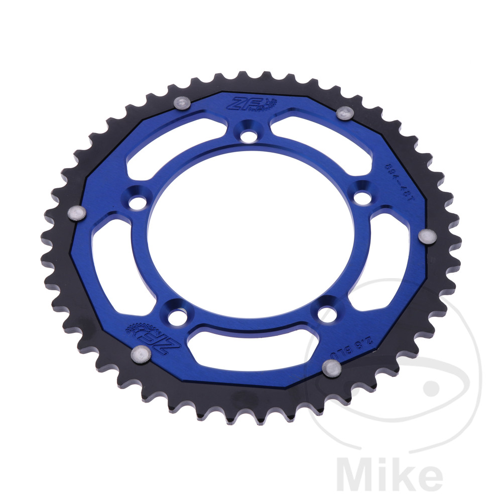 Levně ZF Sprockets rozeta DUA 48Z pro řetěz 420 modrá ZF vnitřní průměr 098 rozteč děr 115 GAS GAS MC 65 21-24, HUSQVARNA TC 65 17-25, KTM SX 60 98-00, SX