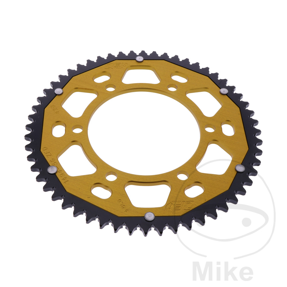Levně ZF Sprockets rozeta DUA 56Z pro řetěz 428 GO ZF vnitřní průměr 110 rozteč děr 130 KAWASAKI NINJA E-1 ABS 24-25, NINJA 125 ABS 19-25, NINJA 125