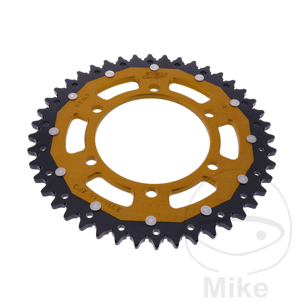 ZF Sprockets rozeta DUA 44Z pro řetěz 525 GO ZF vnitřní průměr 106 rozteč děr 125 TRIUMPH BONNEVILLE 1200 BOBBER ABS 17-25, BONNEVILLE 1200 BOBBER BLACK ABS 18-21, BONNEVILLE 1200 BOBBER CHROME EDITION ABS 23, BONNEVILLE 1200 BOBBER GOLD LINE EDITON ABS 2