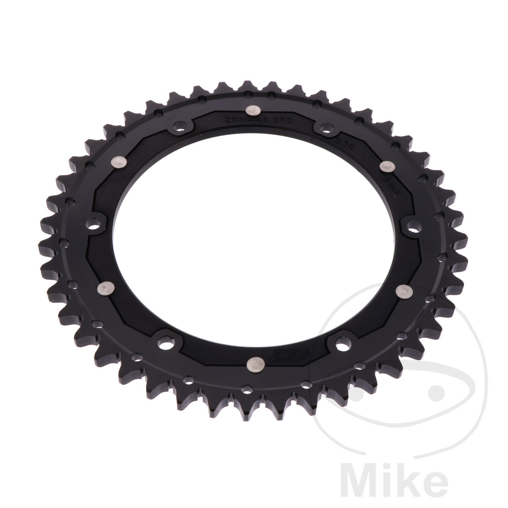 Levně ZF Sprockets rozeta DUA 45Z pro řetěz 530 černá ZF vnitřní průměr 155 rozteč děr 176 TRIUMPH DAYTONA 955 I EINARMSCHWINGE 99-01, DAYTONA 955 I