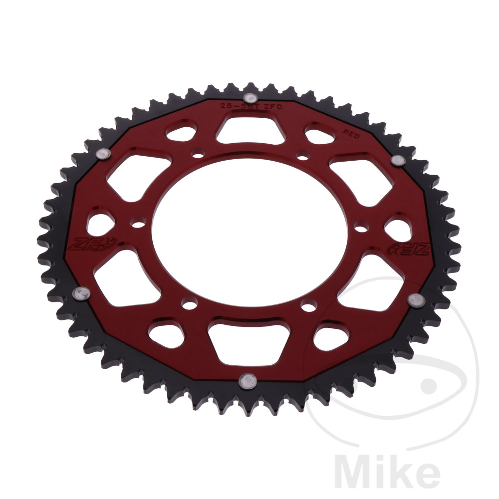 Levně ZF Sprockets rozeta Dual 56Z typ 428 červená ZF vnitřní průměr 108 rozteč děr 123 APRILIA RS 125 4T ABS 17-20, RS 125 4T ABS EURO4 21, RS 125 4T