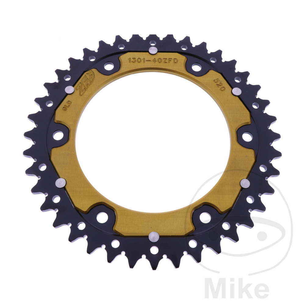 ZF Sprockets rozeta DUA 40Z pro řetěz 520 GO ZF vnitřní průměr 125 rozteč děr 153 HONDA CRF 300 L A ABS 21-25, CRF 300 LRA RALLY ABS 21-25
