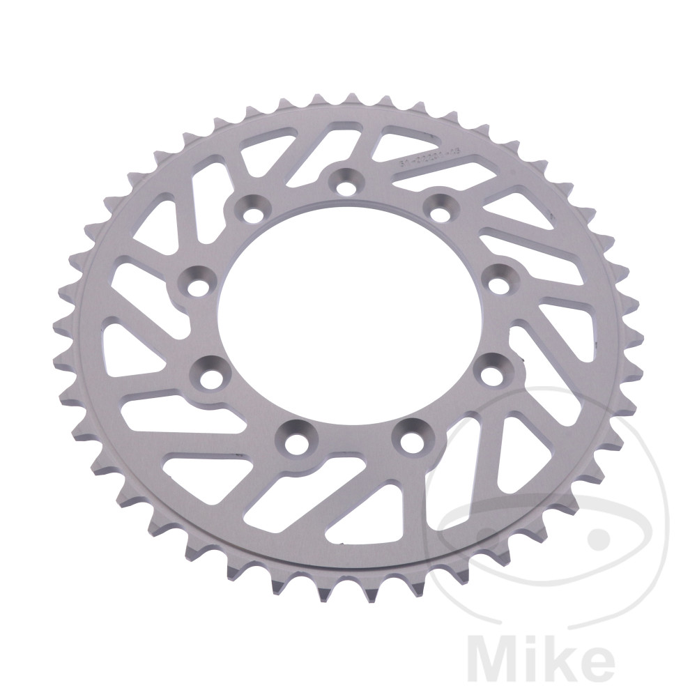 Esjot rozeta ALU 45Z pro řetěz 520 SI ESJ vnitřní průměr 105 rozteč děr 124 TM RACING EN 125 05-19, RACING EN 125 F I 20-24, RACING EN 125 F I ES 25, RACING EN 144 08-24, RACING EN 144 F I 20-24, RACING EN 250 F 4T 05-10, RACING EN 250 2T 05-24...