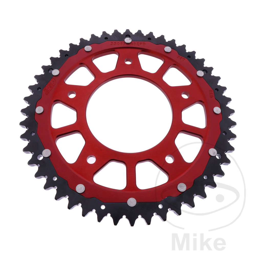 ZF Sprockets rozeta DUA 48Z pro řetěz 530 červená ZF vnitřní průměr 098 rozteč děr 140 HARLEY DAVIDSON RA 1250 SE CVO PAN AMERICA ABS 24-25, DAVIDSON RA 1250 PAN AMERICA ABS 21-25, DAVIDSON RA 1250 S PAN AMERICA SPECIAL ABS 21-25, DAVIDSON RA 1250 ST PAN
