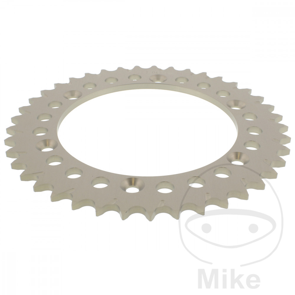 Esjot hliníková rozeta 41Z typ 520 stříbrná Esjot vnitřní průměr 136 rozteč děr 156 BETA RR 125 LC 2T RACING 24, BRIXTON CROSSFIRE 500  ABS 20-25, CROSSFIRE 500 X  ABS 20-24, CROSSFIRE 500 XC  ABS 22-24, GAS GAS PAMPERA 450 08-09, GAS SM 450 FSE 03-06, GA