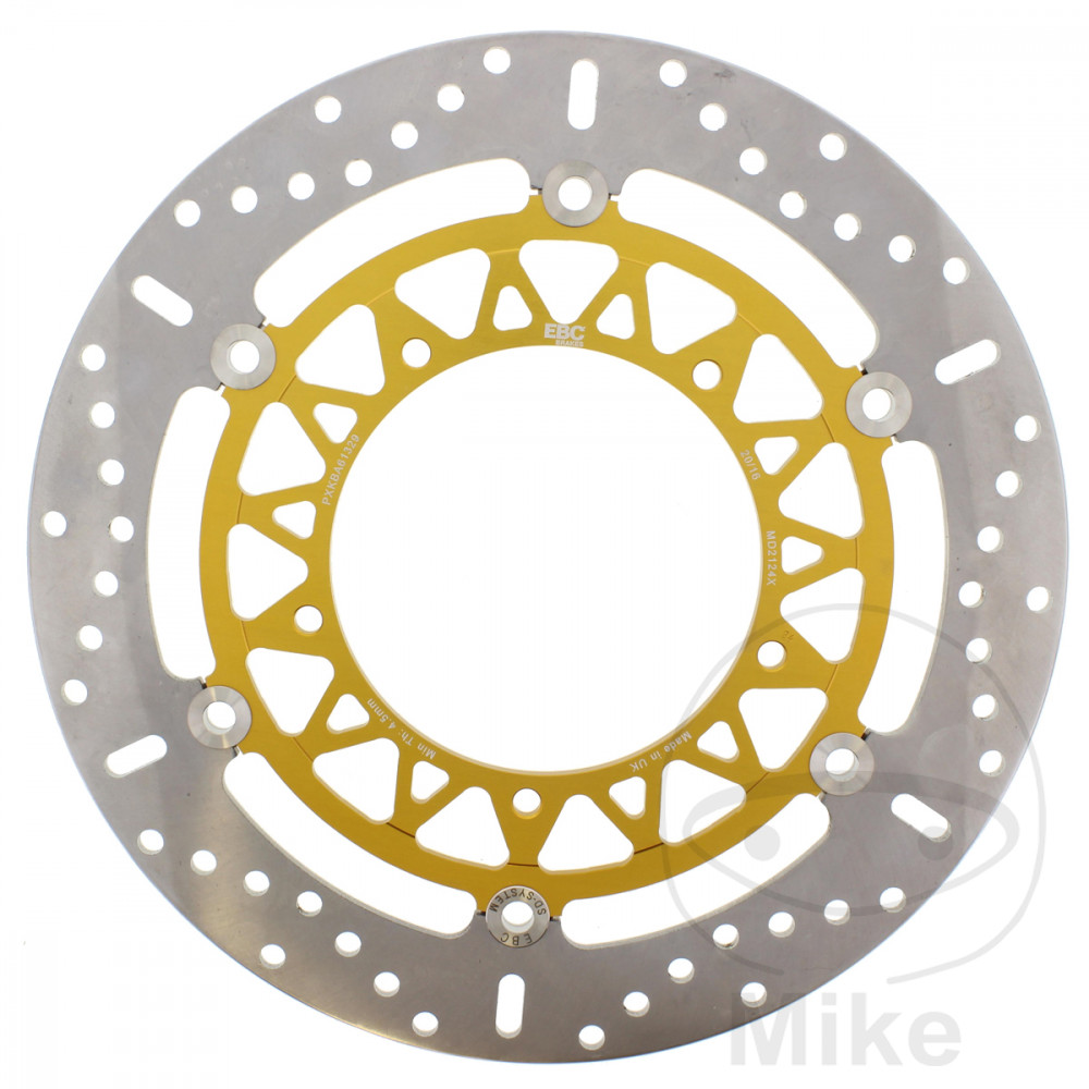 Levně EBC brzdový kotouč X EBC Nerezová ocel YAMAHA MT-10 1000 A ABS MTN1000 22-25, MT-10 1000 A ABS 16-17, MT-10 1000 A /TOURING EDITION ABS 18-19, MT-10