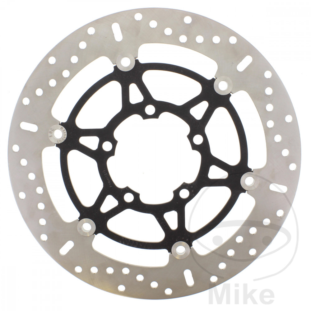 Levně EBC brzdový kotouč X EBC Nerezová ocel TRIUMPH BONNEVILLE 1200 BOBBER TFC ABS 20, DAYTONA 660 ABS 24, DAYTONA 675 13, DAYTONA 675 R ABS 13-17,