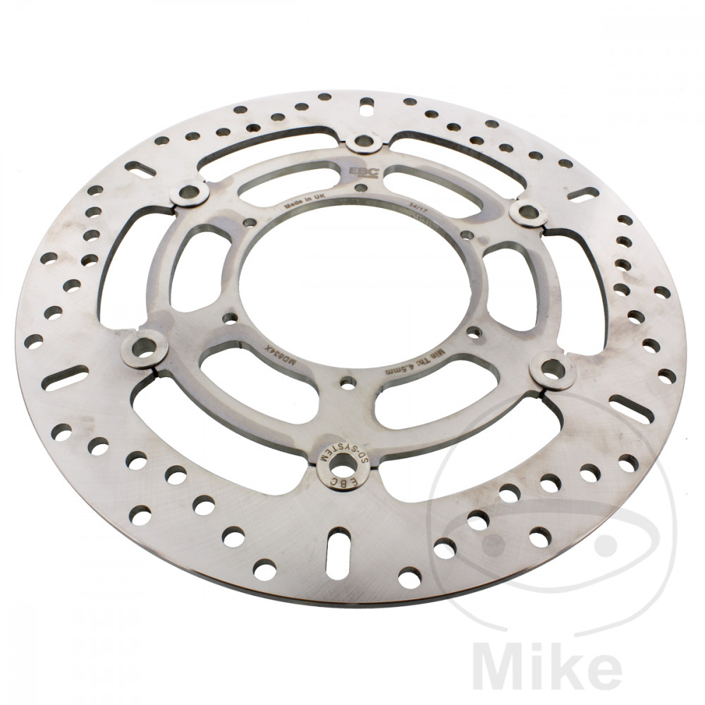 Levně EBC brzdový kotouč X EBC Nerezová ocel BMW F 650 650 GS 00-08, F 650 650 GS ABS 00-08, F 650 650 GS DAKAR 00-08, F 650 650 GS DAKAR ABS 02-08, F 650