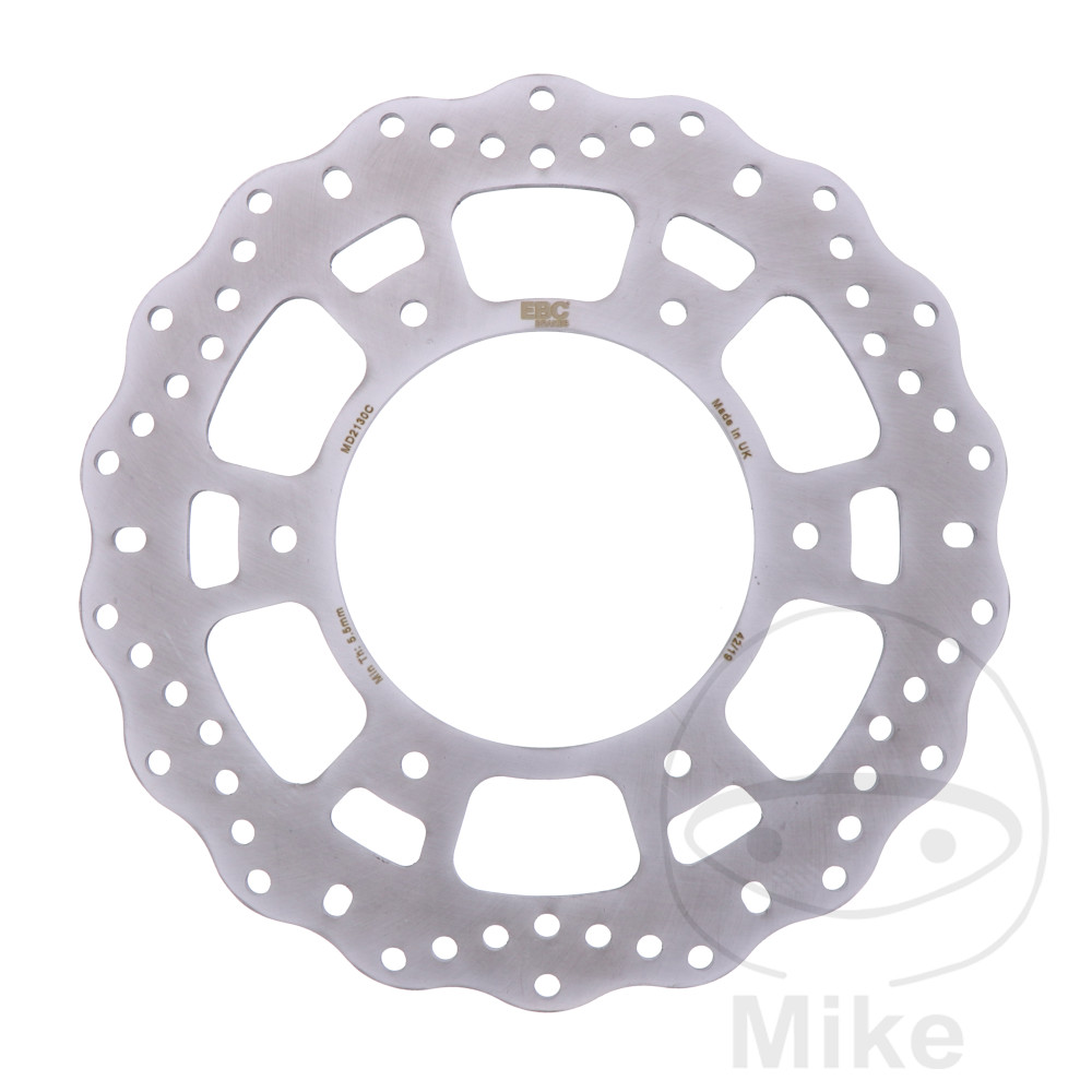 Levně EBC brzdový kotouč Contour EBC YAMAHA SCR 950 ABS 17-19, SCR 950 ABS XR-A 20-21, XV 950 CU ABS 14-17, XV 950 14-16, XV 950 R CU ABS 14-16, XV 950 CR