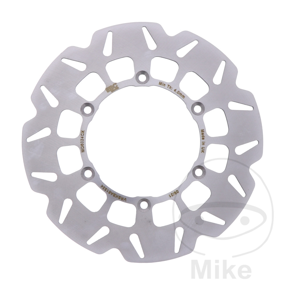Levně EBC brzdový kotouč CX EXTREME EBC Stahl rostfrei KAWASAKI KX 125 89-02, KX 250 2T 89-02, KX 500 89-03