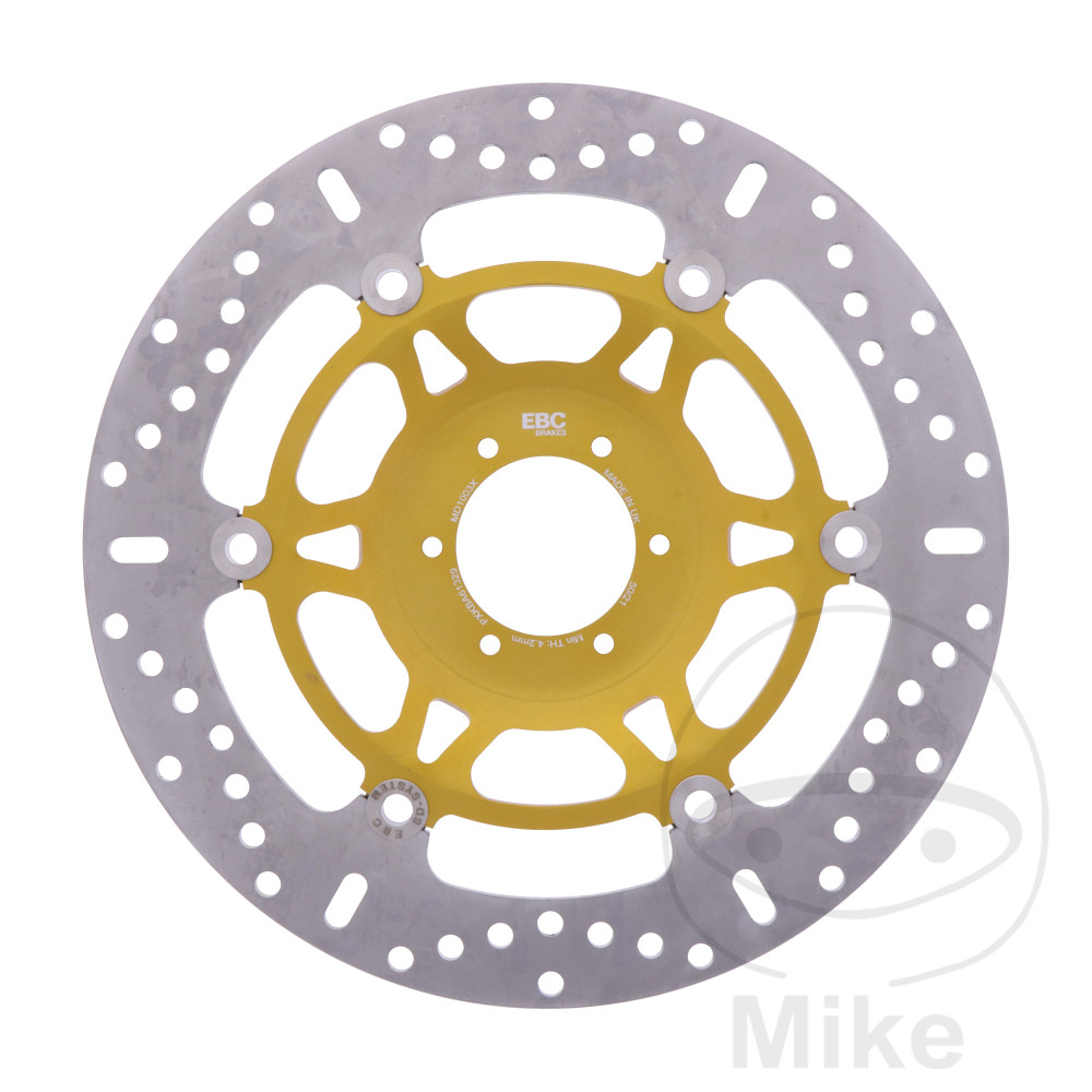 Levně EBC brzdový kotouč X EBC Nerezová ocel HONDA CBR 400 R 86-87, CBR 400 RR 88-99, CBR 600 F 95-98, CBR 900 RR FIREBLADE 94-97, RVF 400 R 94-96, VFR 400