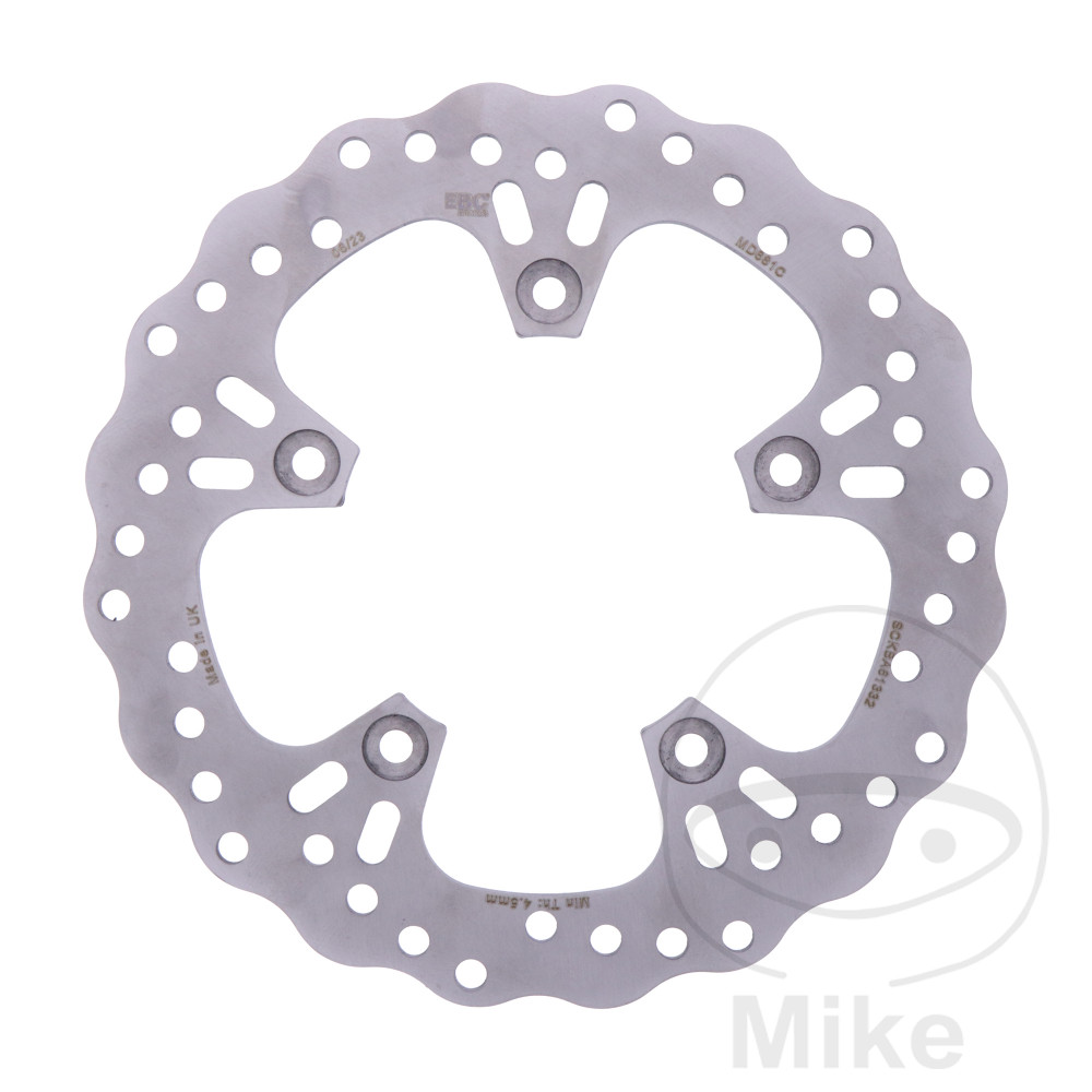 Levně EBC brzdový kotouč CONTOUR EBC HUSQVARNA SVARTPILEN 801 ABS 24, KTM DUKE 690 III 08-11, DUKE 690 R 10-12, DUKE 790 ABS 18-24, DUKE 790 L ABS 18-24,