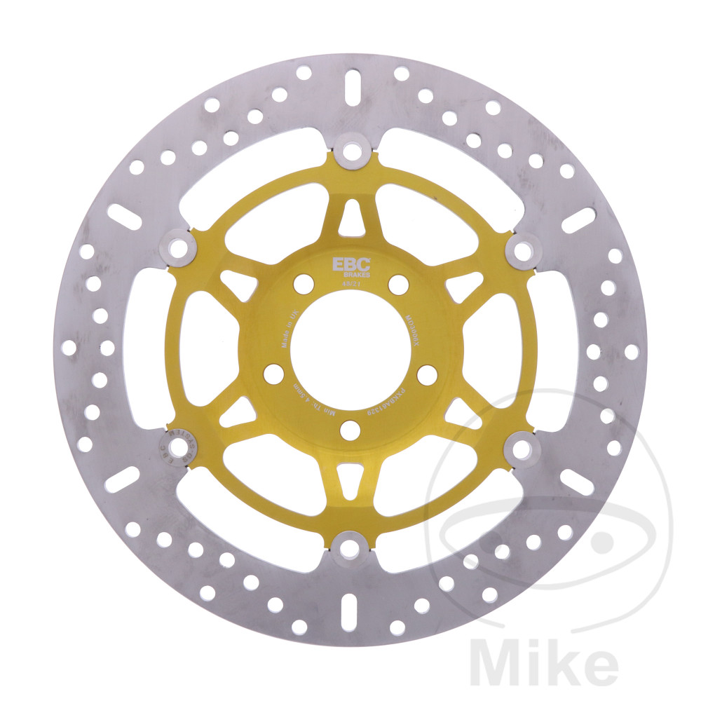 Levně EBC brzdový kotouč X EBC Nerezová ocel SUZUKI GS 500 EU 89-00, GS 500 EUZ 89, GS 500 E 89-00, GS 500 EZ 89, GS 500 01-06, GS 500 U 01-06, GS 500 F