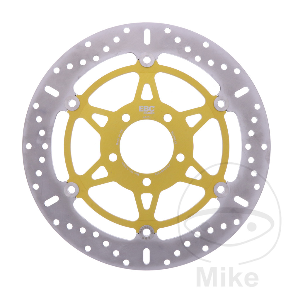Levně EBC brzdový kotouč X EBC Nerezová ocel SUZUKI GSX 1300 R HAYABUSA 99-07, GSX 1300 RU1 HAYABUSA 99-06, GSX 1300 RU2 HAYABUSA 99-06, GSX 1300 RZ