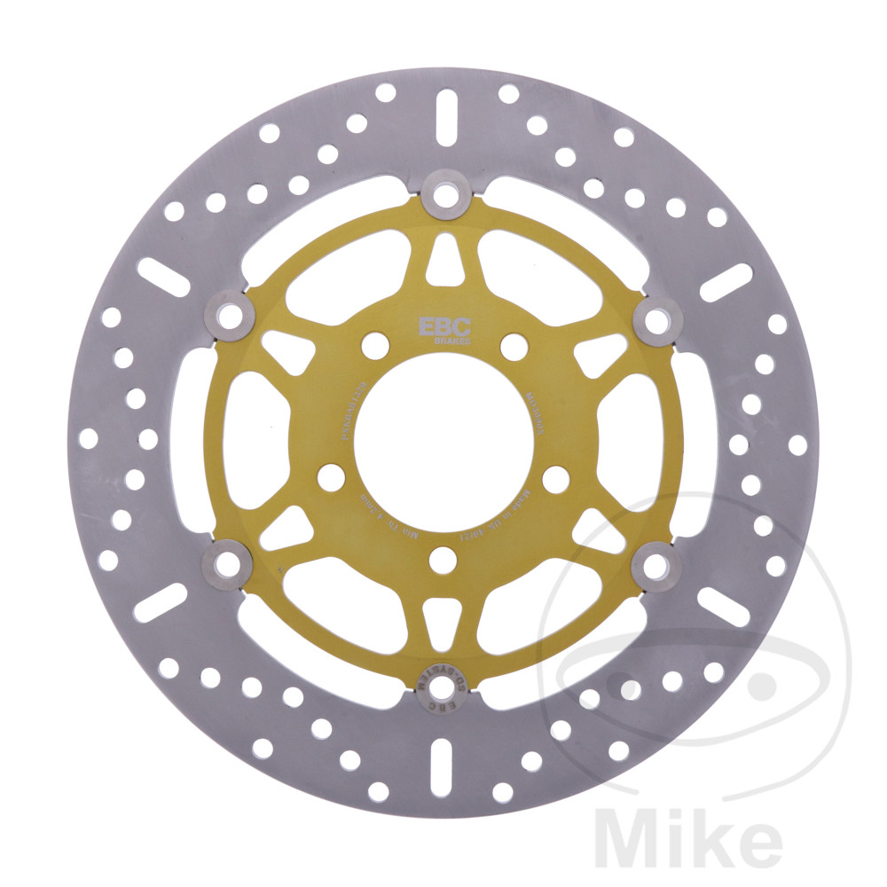 EBC brake disc X EBC stainless steel SUZUKI GSF 650 S BANDIT 05-06, GSF 650 BANDIT 05-06, GSF 650 SU BANDIT 05-06, GSF 650 U BANDIT 05-06, GSF 650 SA BANDIT ABS 05, GSF 650 SUA BANDIT ABS 05, GSX 600 F 03-05...
