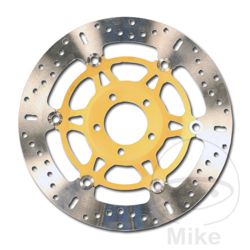 Levně EBC brzdový kotouč X EBC Nerezová ocel KAWASAKI Z 750 04-06, Z 750 S 05-06, ZR-7 750 99-04, ZZR 600 90-92