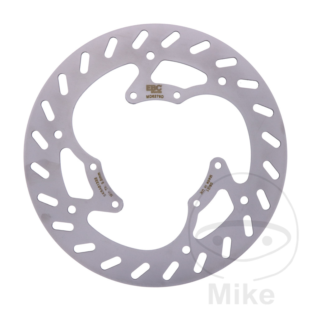 Levně EBC brzdový kotouč EBC MX / Enduro / ATV APRILIA RX 125 4T ABS 18-20, RX 125 4T ABS EURO5 21-24, RX 125 4T ABS EURO5+ 25, DERBI SENDA 50 R DRD PRO