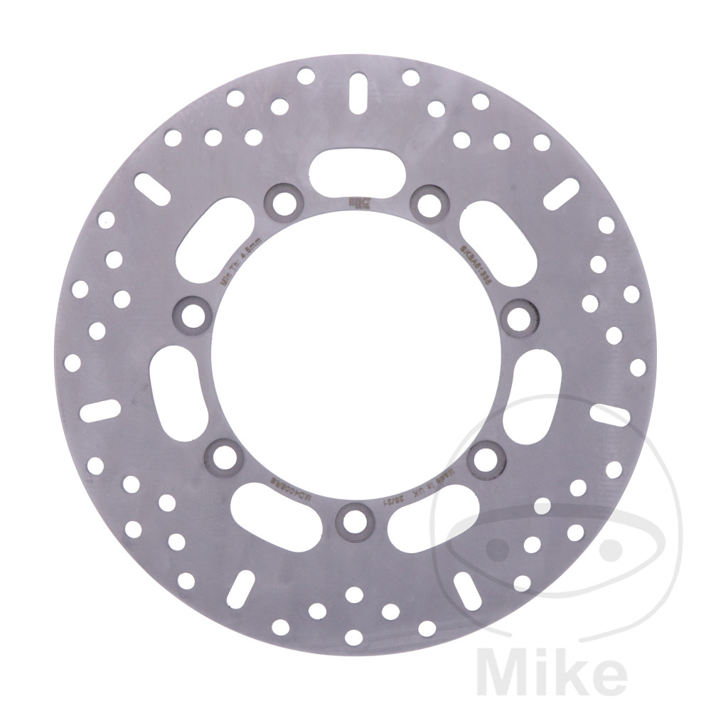 Levně EBC brzdový kotouč pravý EBC Pozinkovaná ocel KAWASAKI GPZ 1100 81, GT 550 83-01, Z 750 SPECTRE 82-83, Z 1000 81-82, Z 1000 LTD 81, Z 1100 ST 81-83