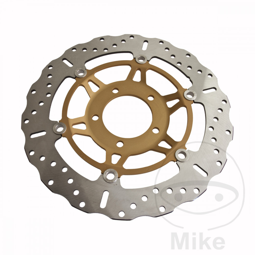 Levně EBC brzdový kotouč Contour X EBC Nerezová ocel TRIUMPH SPEED TRIPLE 1050 05-11, SPEED TRIPLE 1050 R ABS 12-16, SPEED TRIPLE 1050 R 94 ABS 15-16,