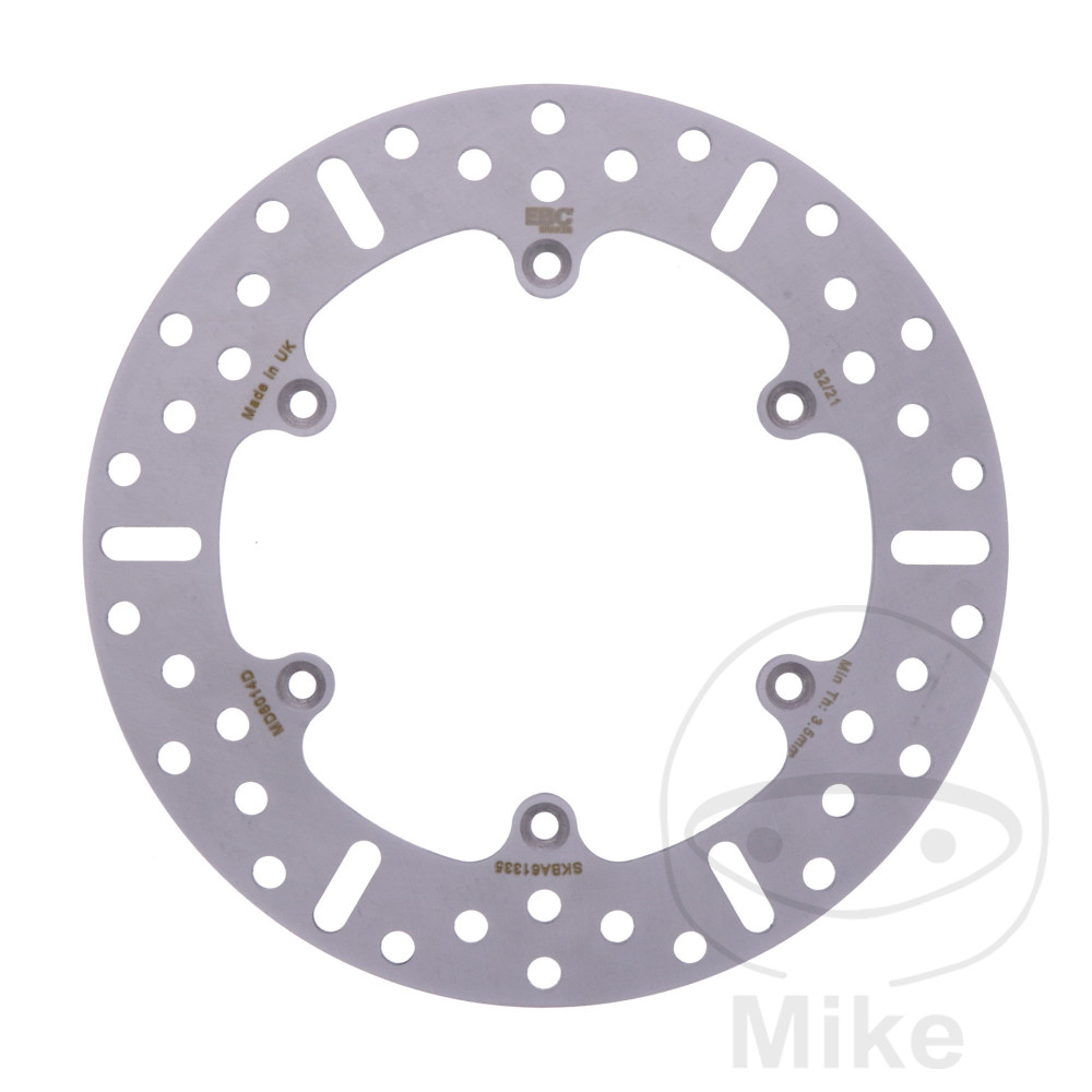 Levně EBC brzdový kotouč EBC MX / Enduro / ATV SUZUKI DR 125 SM 08-13, DR-Z 400 00-04, DR-Z 400 E 00-07, DR-Z 400 S 00-08, RM 125 88-12, RM 250 87-12, RMX