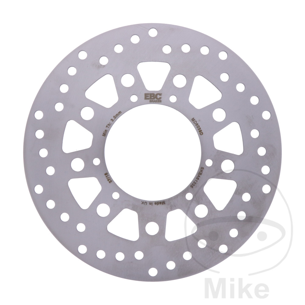 Levně EBC brzdový kotouč EBC MX / Enduro / ATV YAMAHA DT 125 RE 04-06, DT 125 RE MX EVERTS 05-06, DT 125 R 91-96, DT 125 RH 97-03, DT 125 RN 80 KM/H 97-03,